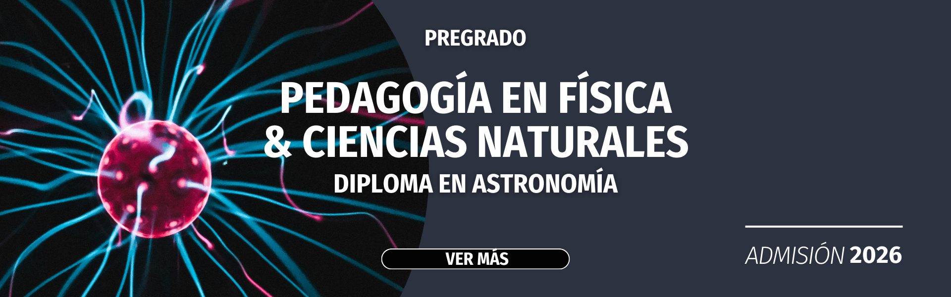 Banner bienvenida - Diplomado en Astronomia