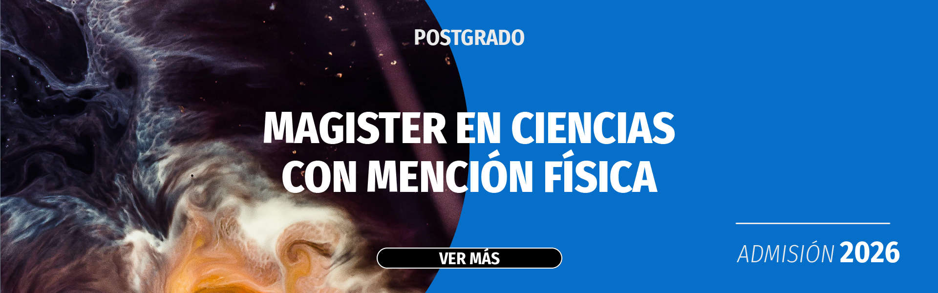 Banner bienvenida - Magister en Fisica