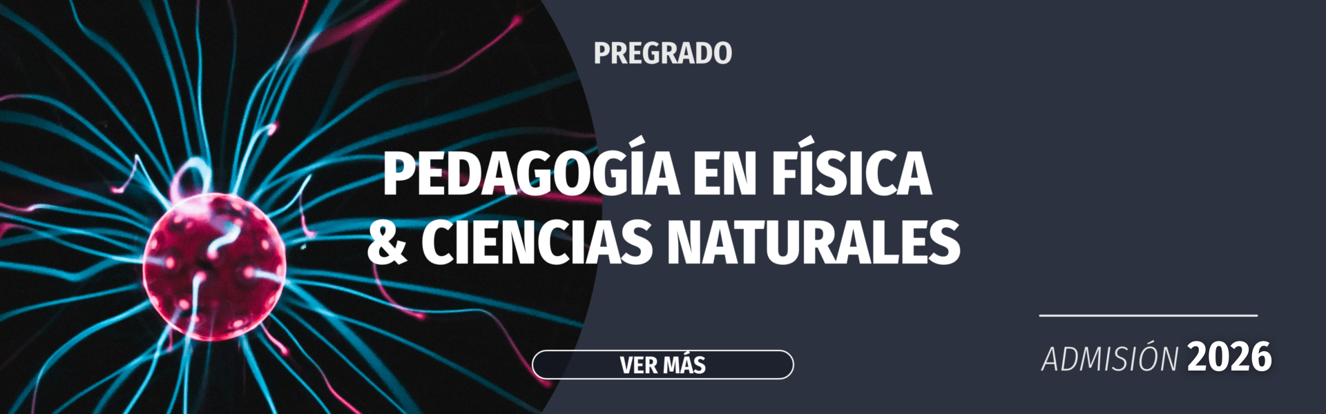 Banner bienvenida - Pedagogia